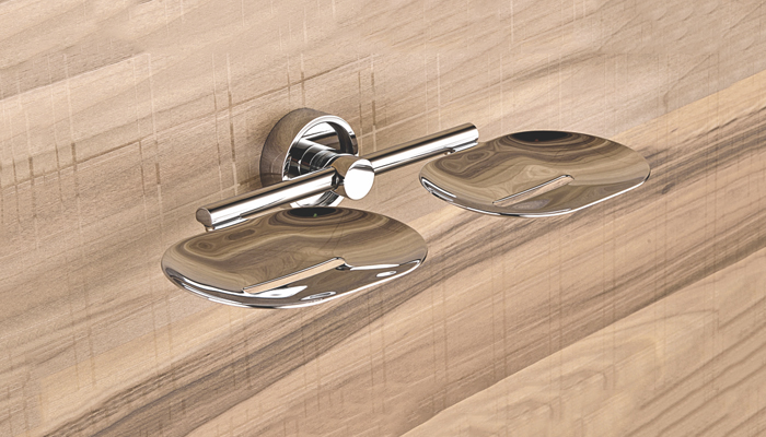 Brass Dual Soap Dish