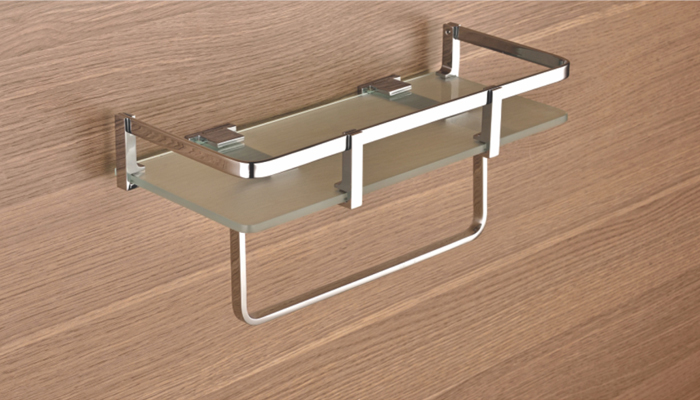 Glass Napkin Ring Shelf -Glass Thickness 6mm